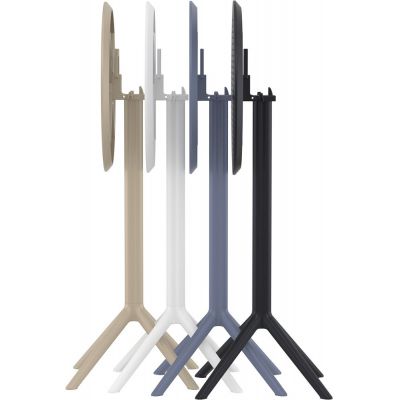 Стол пластиковый барный складной Siesta Contract Sky Folding Bar Table 60