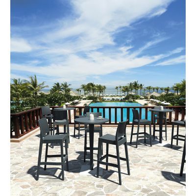 Стул пластиковый барный Siesta Contract Jamaica