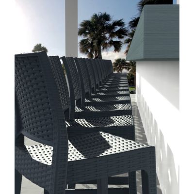 Стул пластиковый барный Siesta Contract Jamaica