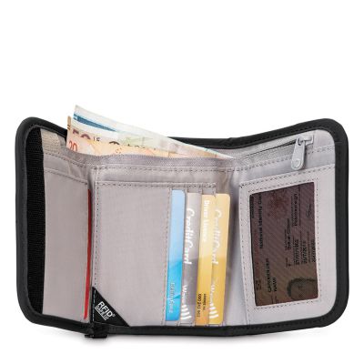 Кошелек антивор Pacsafe RFIDsafe V125 черный