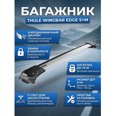 �������� Thule WingBar Edge (�� ��������) ����� ��� S+M
