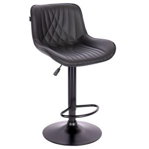 Стул барный Everprof Grace Black экокожа Стул барный Everprof Grace Black экокожа