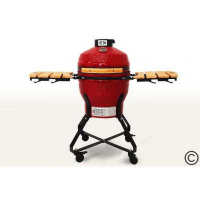Керамический гриль-барбекю Start Grill 18 дюймов (красный) (45 см)