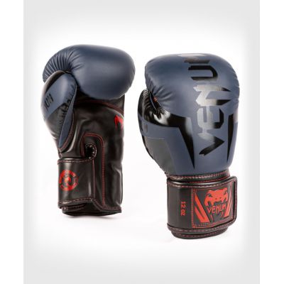 Перчатки Everlast Elite 10oz синий/черный/красный