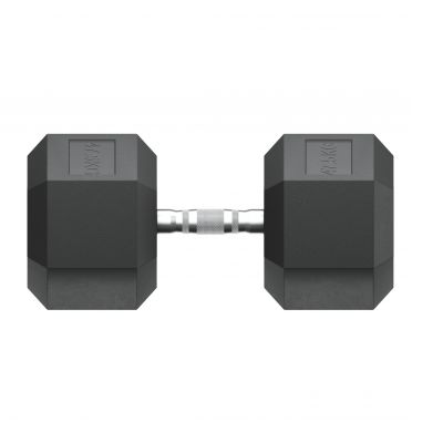 Гантель гексагональная обрезиненная UNIX Fit 47.5 кг/шт