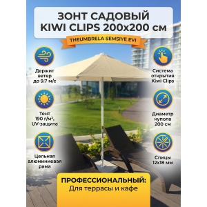 ���� ������� ���������������� Theumbrela Semsiye Evi Kiwi Clips 50-1011-20