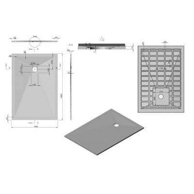 Поддон для душа Vincea VST-4SR9013A