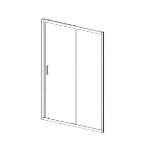 Душевая дверь Vincea Alpha VDS-3AL100CL
