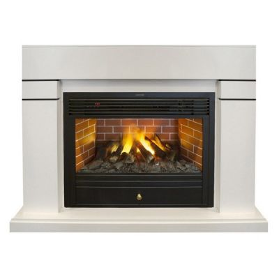 Современный портал Real Flame Lindelse 26 с очагом 3D Novara
