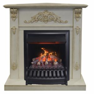 Угловой каминокомплект Real Flame Anita corner WTG с очагом 3D Oregan