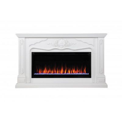 Электрокамин Real Flame Victoria 42 WT-P591 с очагом Saphir 42