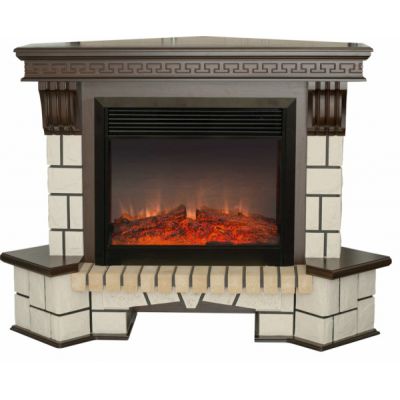     Real Flame Stone Corner 26   Moonblaze