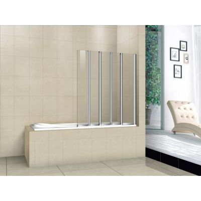 Душевая перегородка Cezares PRATICO-V-5-120/140-C-Cr