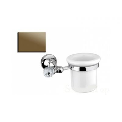 Стакан подвесной для зубных щеток BelBagno Olimp-TUM-02-Sw бронза