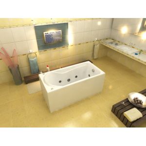 Ванна BAS Бриз 150x75 с гидромассажем Ванна BAS Бриз 150x75 с гидромассажем