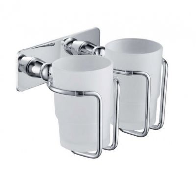 Двойной стакан для зубных щеток Timo Nelson 150032/00 chrome