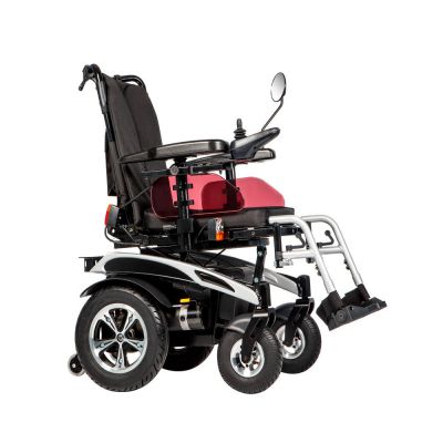 Кресло-коляска с электроприводом Ortonica Pulse 310 с зеркалом заднего вида