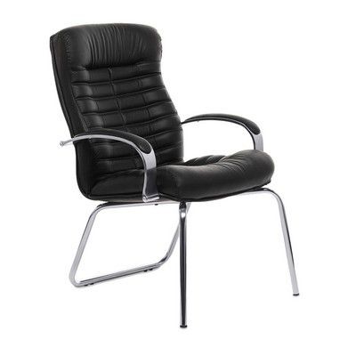 Кресло для посетителя Multi-Office Orion Chrome D кожа