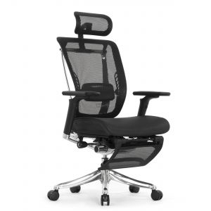 Кресло эргономичное Falto Sping 2 с подножкой (черная сетка) Кресло эргономичное Falto Sping 2 с подножкой (черная сетка)