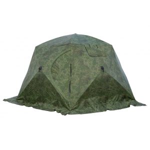 Палатка-шатер СТЭК ЧУМ 3Т (трехслойная) пиксель Палатка-шатер СТЭК ЧУМ 3Т (трехслойная) пиксель