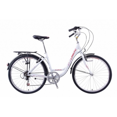 Велосипед Langtu KVP 7.1 white/red 26"