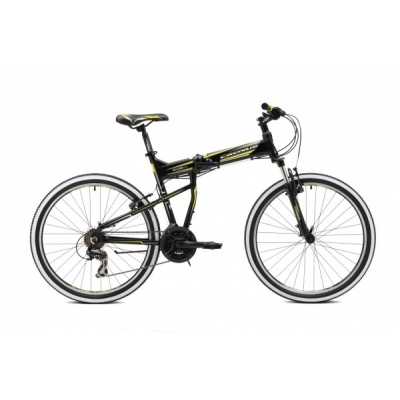 Складной велосипед CRONUS Soldier 0.5 black/ yellow 17.5