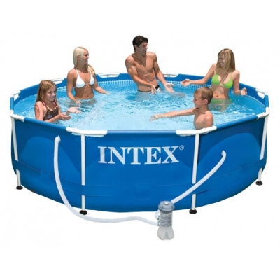     30576  Intex Metal Frame Pool 10615