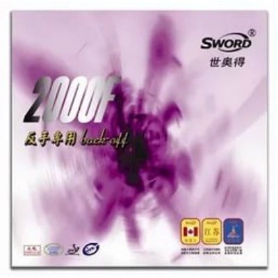 Накладка Sword 2000F backhand (фиолет) 2.0мм (красный)