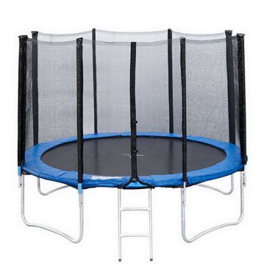 Батут с защитной сеткой и лестницей Sport Elite GB10202-12FT